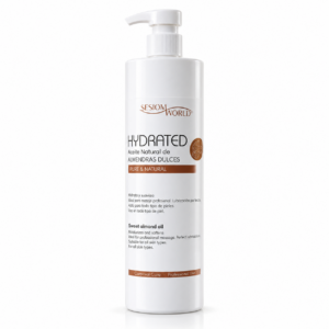 HYDRATED Aceite de Almendras Dulces puro y natural Sin Parabenos 1000ml.