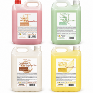 Garrafa de champú neutro higiene e hidratación | Todo tipo de cabellos | Professional Line | Diferentes aromas 5 litros sesioMWorld