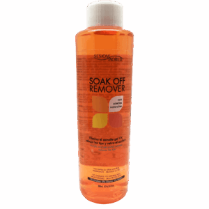 Líquido eliminador de esmaltes de gel-UV hidratante con aceites naturales CANELA 200ml.