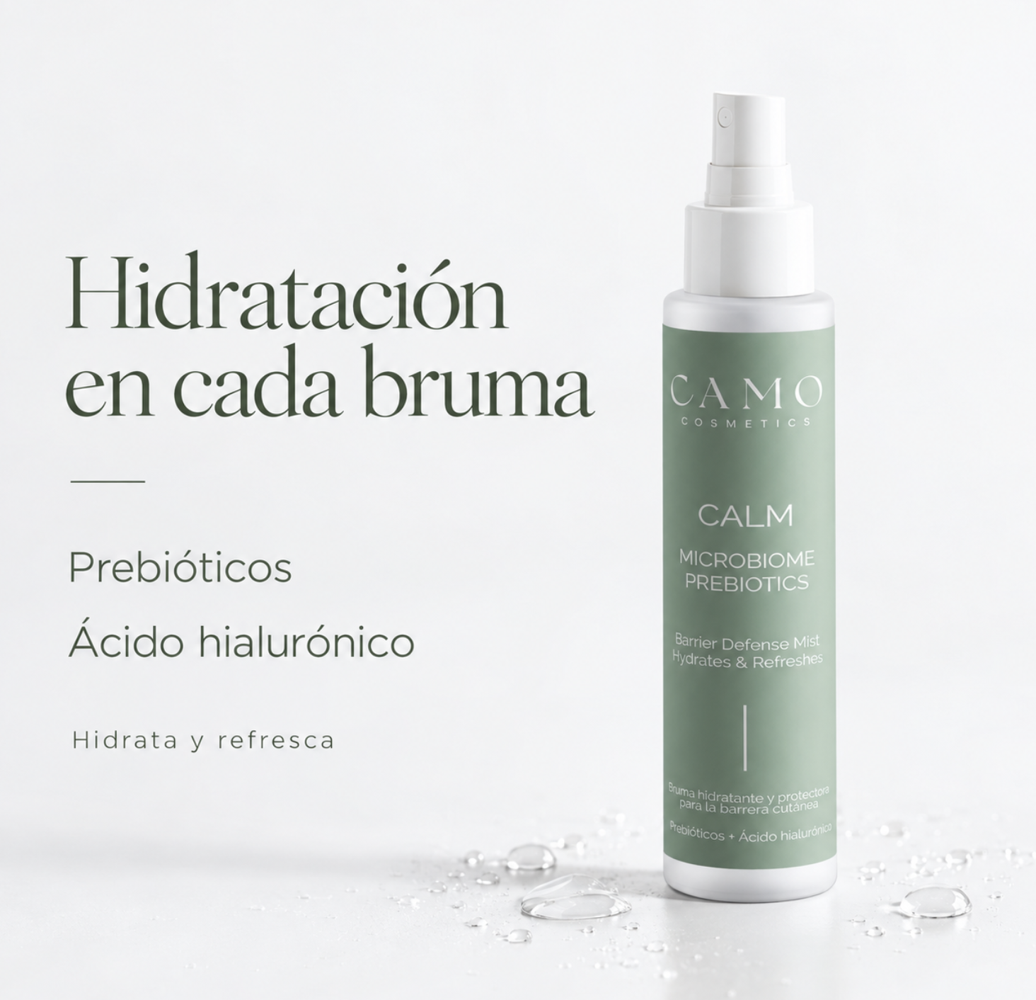 CAMO CALM Microbiome Prebiotics Barrier Defense Mist 100 ml - Imagen 4