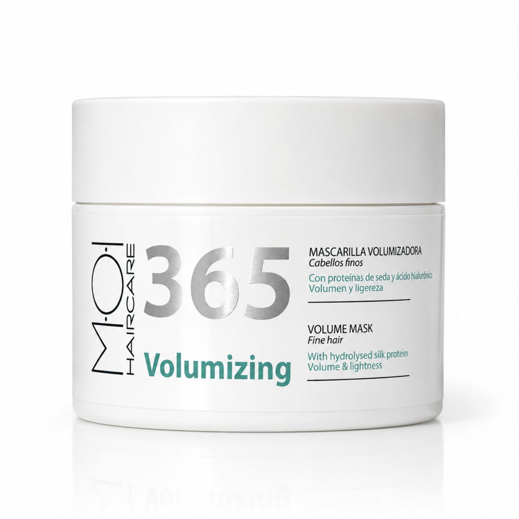 365 VOLUMINIZING - MASCARILLA VOLUMINIZADORA ESPECIAL CABELLOS FINOS - CON PROTEINA DE SEDA HIDROLIZADA - 200 ML MOI HAIRCARE